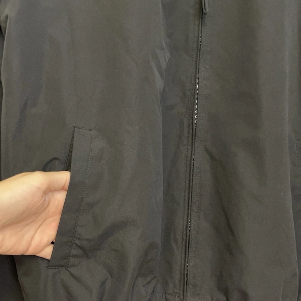 US Polo Assn Jacket Men’s L Black Lined Full Zip Collared Business Casual - Picture 5 of 8